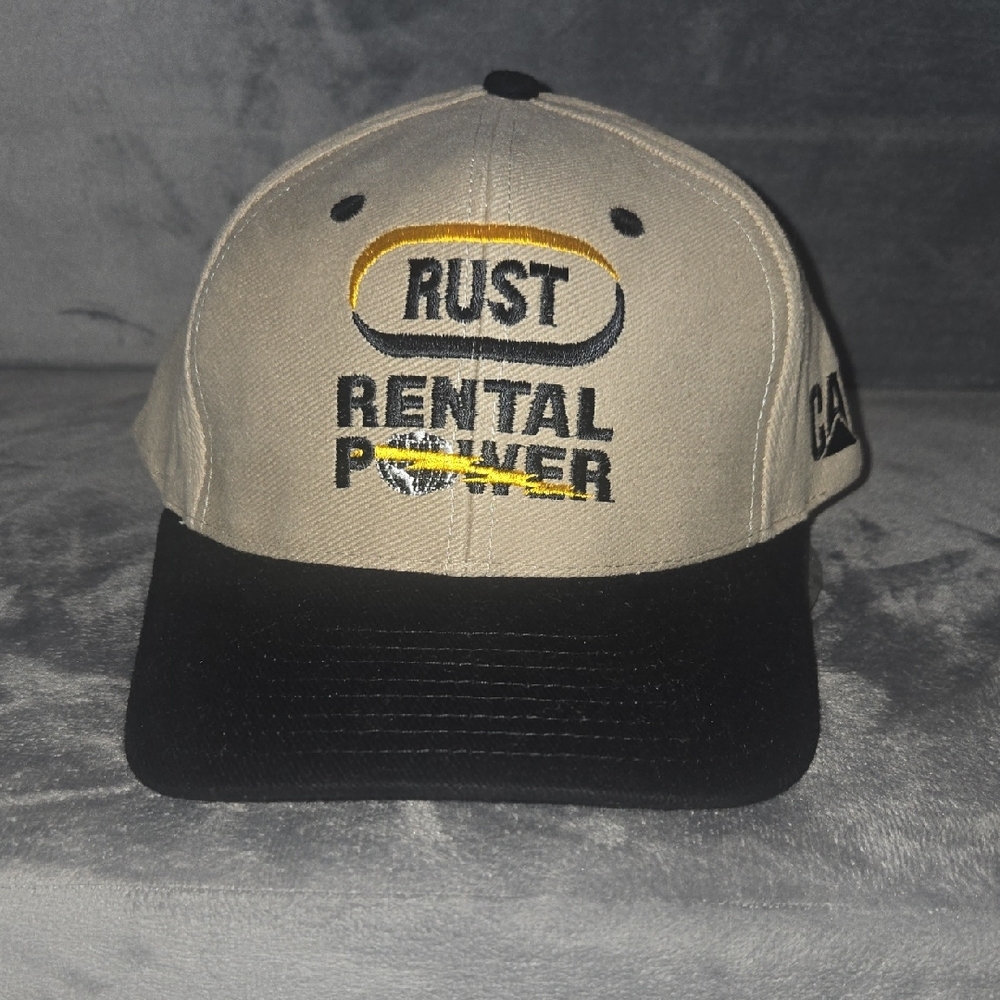 Rust Rental Power Black and Tan Cap